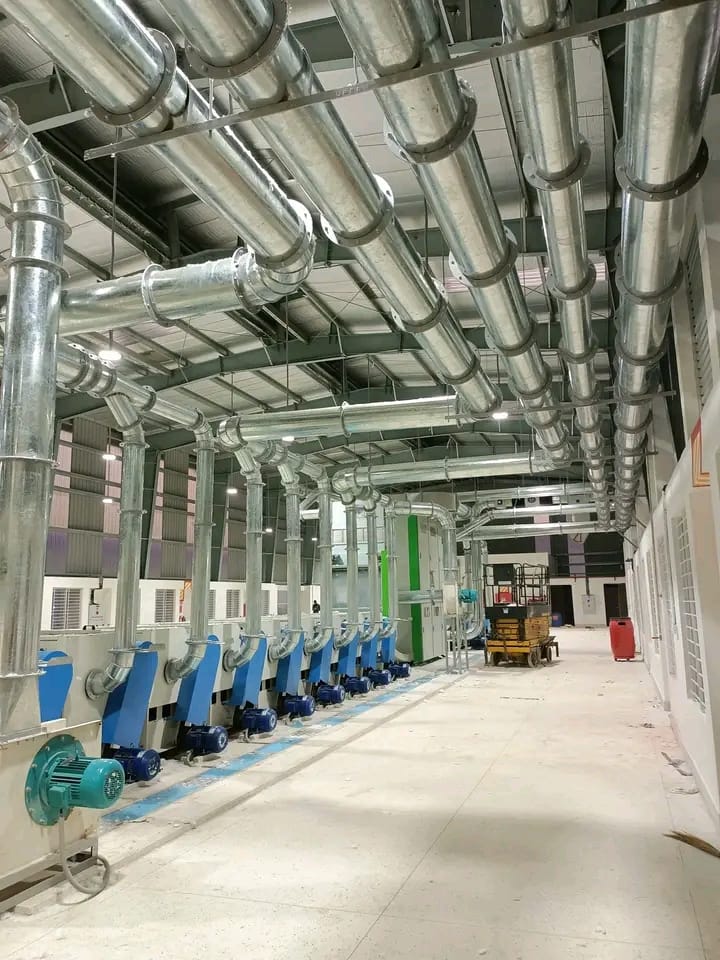 Dryer Machine installation by Stifftec International